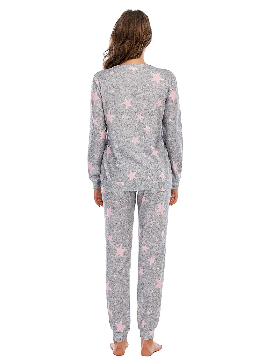 Star Top and Pants Lounge Set Trendsi